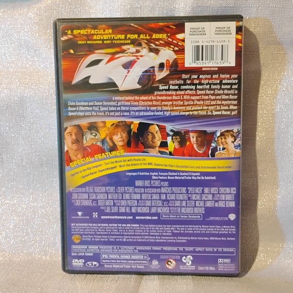 Speed Racer Widescreen Edition DVD - Picture 2 of 3